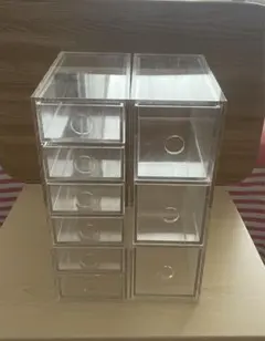 無印良品 アクリル小物収納・3段·6段セット