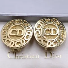 極美品⭐︎ 大ぶり クリスチャンディオール イヤリング Dior アクセサリー