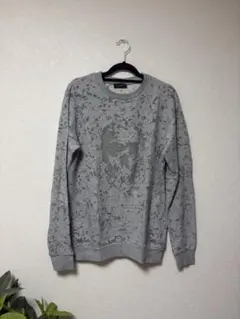 ZARA MAN グレー迷彩スウェット Mサイズ