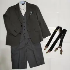 COMME CA ISM グレーフォーマルスーツ 120A