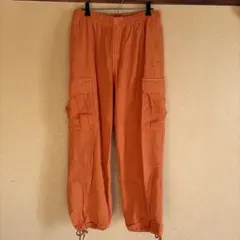 X-LARGE カーゴパンツ　オレンジ　M