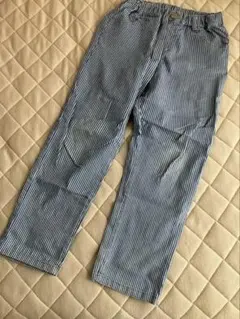 ブリーズ　ストライプ 長ズボン 130サイズ