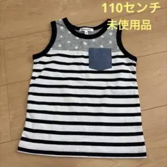 グローバルワーク　タンクトップ　星柄　110センチ★未使用品のサムネイル