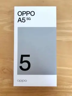 【新品・未使用】OPPO A5 5G　128GB ホワイト