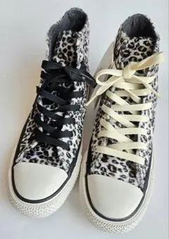 コンバース ヒョウ柄 ハイカットスニーカー 新品未使用品 タグ付き