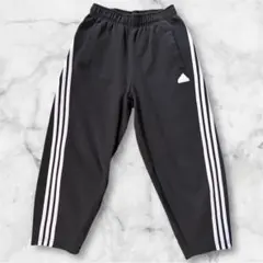 adidas ブラック スウェットパンツ 3本ライン