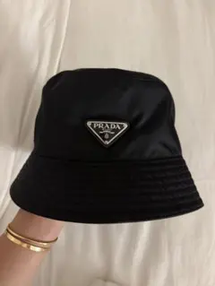 いちご様用プラダ PRADA　バケットハット 1HC137 Lサイズ ほぼ新品 いちご様用プラダ PRADA バケットハット 1HC137 Lサイズ ほぼ新品
