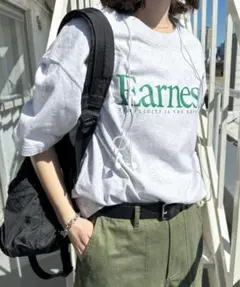 Earnest グレー 半袖 Tシャツ
