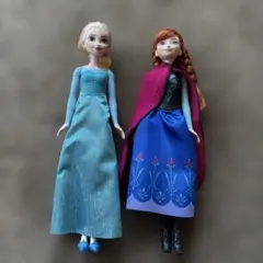 アナと雪の女王 エルサとアナ人形セット