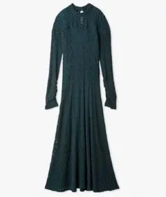 Lily Brown(リリーブラウン) シュリンクレースワンピース