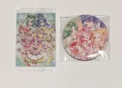 プリキュア 5 ウエハース　缶バッジ　カード　キュアドリーム キュアルージュ