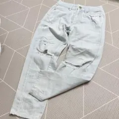 【お値下げ不可】デイライルノアール　ダメージ加工　パンツ