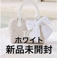 Darich ダーリッチ DDロゴラフィアミニボストンバッグ WHT - メルカリ