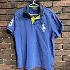 Polo by Ralph Lauren 青 ポロシャツ サイズ1