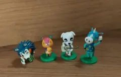 あつ森 どうぶつの森 チョコエッグ フィギュア 4体セット