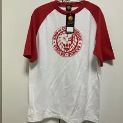 新品 新日本プロレス CHAOS ロゴTシャツ XXL ライトグレー ケイオス 