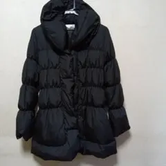 ダウンコート　黒