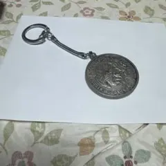 1968 メキシコオリンピック 25ペソ 銀貨 キーホルダー 本物銀貨】1968年 メキシコオリンピック 25ペソ 記念銀貨 キーホルダー