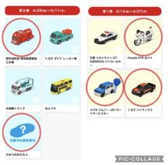 マクドナルド　ハッピーセット　トミカ5台セット