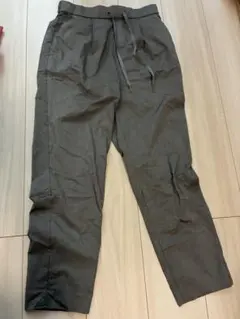 ドローコード付き パンツ グレー