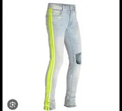 AMIRI アミリ サイドライン ペイント クラッシュ デニム パンツ 30