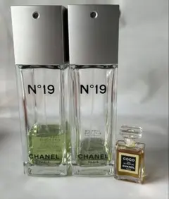 CHANEL N°19 オードトワレ 100ml + Coco ミニボトル