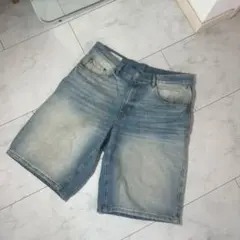 ZARA ハーフデニム