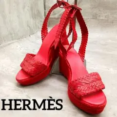 2025年最新】HERMES カラー：レッド系 サンダルの人気アイテム - メルカリ