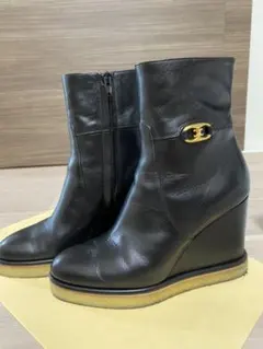 セリーヌ CELINE マノン ウエッジソール ブーツのサムネイル