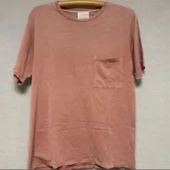 MACKINTOSH PHILOSOPHY 薄ピンク ポケットT 半袖Tシャツ