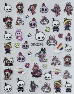 ネイルシール Labubu ラブブ キャラクター RS.77