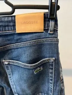 LACOSTE スキニーデニム W33 L32 ダークブルーのサムネイル