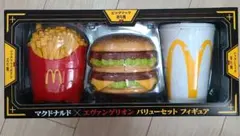 【未開封品】　マクドナルド × エヴァンゲリオン フィギュア 3体セット 袋付き
