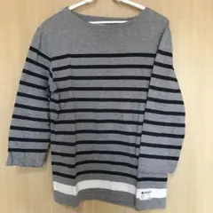 ヘンリーネック 長袖カットソー