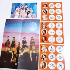 TWICE5 ステッカー　ポスター　ポストカード　セット