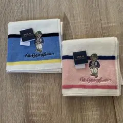 ポロラルフローレン　ベア　ハンカチ