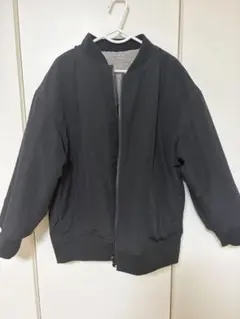 グローバルワーフ　リバーシブル　ボア素材 ブラックジャケット ジッパー付き