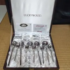 LUCKYWOOD カトラリーセット 18-12ステンレスのサムネイル