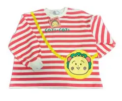 【新品】コジコジ さくらももこ 裏毛 ポシェット トレーナー ボーダー 110
