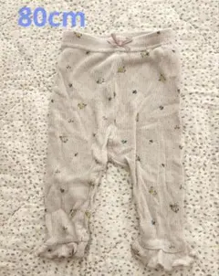 cottoli 花柄 レギンス スパッツ