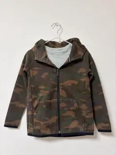 GapFit 迷彩柄 フード付きパーカー 4Y 105cm