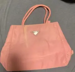 PRADA ピンク トートバッグ
