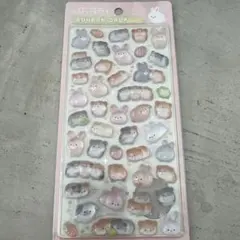 ボンボンドロップシール　モルモット&うさぎ