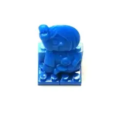 シスコ オマケ　ゲゲゲの鬼太郎 ポリ人形　鬼太郎（目玉おやじ抱）　青色 2026年最新】シスコ 鬼太郎の人気アイテム - メルカリ