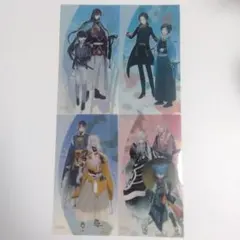 【非売品】刀剣乱舞 ファミリーマートコラボ クリアファイル 4点セット