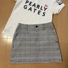 PEARLY GATES ポロシャツ ＆ スカート2点セット セットアップ - メルカリ