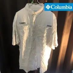 Columbia 半袖シャツ ホワイト CANRIG刺繍のサムネイル