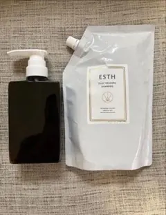 新品未開封】ESTH エス クレイ ヘッドスパシャンプー 詰め替え用 2回分