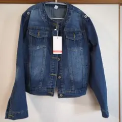 ブルー デニムジャケット