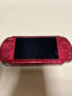 PSP-3000 レッド 本体のみ ジャンク品